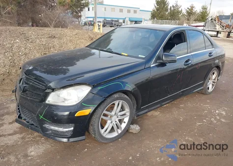 2012 Mercedes-Benz C 300 Sport 4Matic from USA, damaged, VIN WDDGF8BB1CA715223